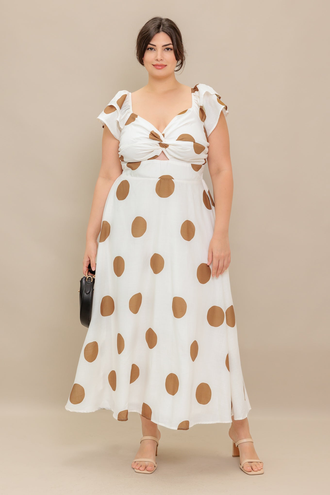 MOJITO MOOD WOVEN MIDI DRESS Flying Tomato